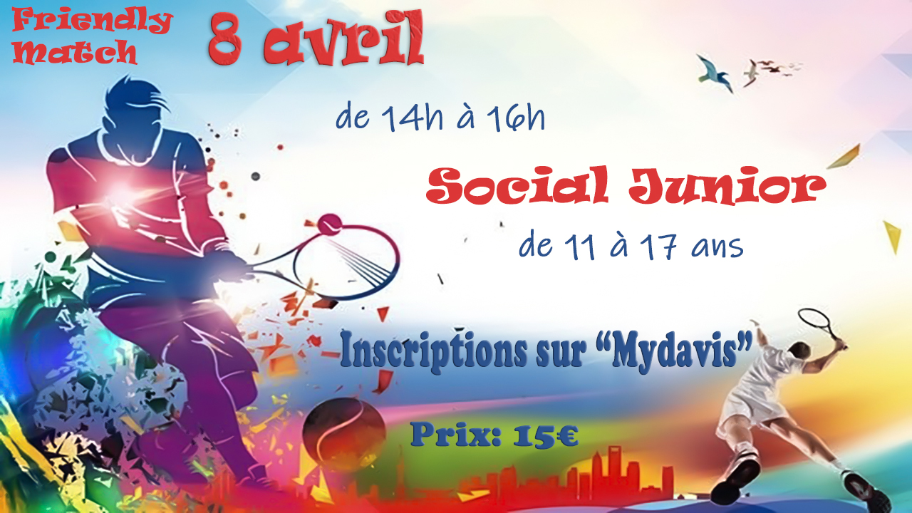 Social Junior : 8 avril