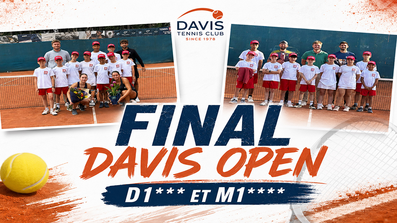 Davis Open 2026**** : Bravo à tous !